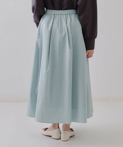 OPAQUE.CLIP / オペーク ドット クリップ ロング・マキシ丈スカート | イージータックギャザースカート【洗濯機洗い可】 | 詳細11