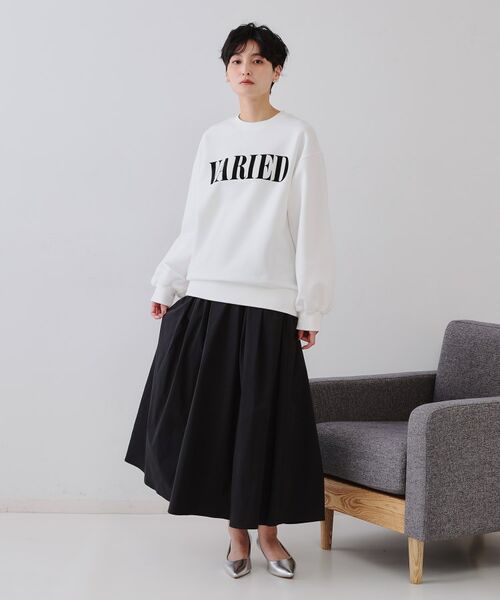 OPAQUE.CLIP / オペーク ドット クリップ ロング・マキシ丈スカート | イージータックギャザースカート【洗濯機洗い可】 | 詳細2