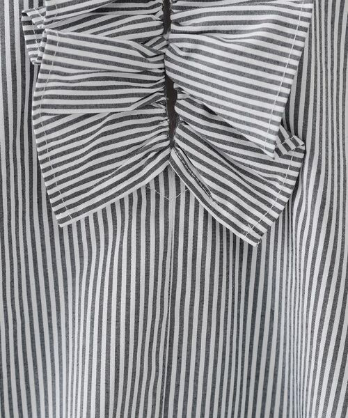 OPAQUE.CLIP / オペーク ドット クリップ シャツ・ブラウス | フロントフリルブラウス【洗濯機洗い可】 | 詳細12