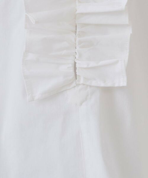 OPAQUE.CLIP / オペーク ドット クリップ シャツ・ブラウス | フロントフリルブラウス【洗濯機洗い可】 | 詳細4