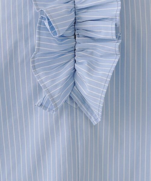 OPAQUE.CLIP / オペーク ドット クリップ シャツ・ブラウス | フロントフリルブラウス【洗濯機洗い可】 | 詳細8