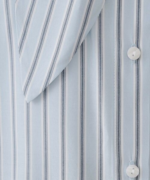 OPAQUE.CLIP / オペーク ドット クリップ シャツ・ブラウス | ストライプボウタイシャツ【洗濯機洗い可】 | 詳細12
