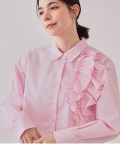 OPAQUE.CLIP / オペーク ドット クリップ シャツ・ブラウス | 《andGIRL掲載》フリルデザインシャツ【洗濯機洗い可】