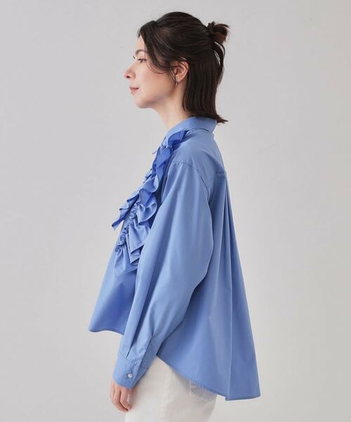 OPAQUE.CLIP / オペーク ドット クリップ シャツ・ブラウス | 《andGIRL掲載》フリルデザインシャツ【洗濯機洗い可】 | 詳細16