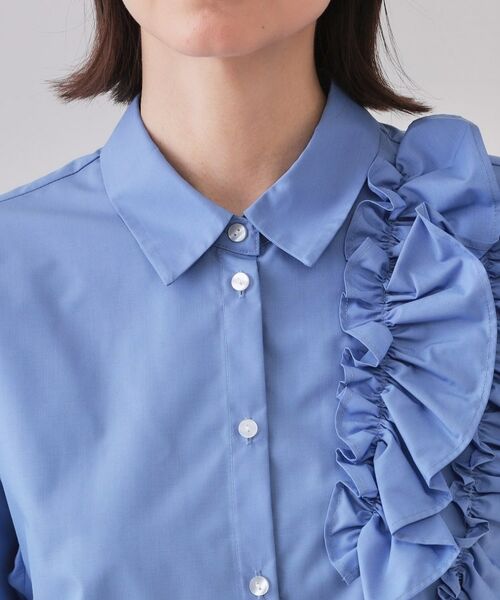 OPAQUE.CLIP / オペーク ドット クリップ シャツ・ブラウス | 《andGIRL掲載》フリルデザインシャツ【洗濯機洗い可】 | 詳細18