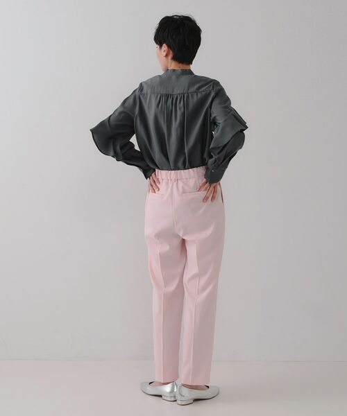 OPAQUE.CLIP / オペーク ドット クリップ シャツ・ブラウス | シアーフリルブラウス【洗濯機洗い可】 | 詳細25