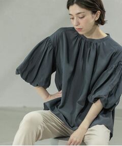 OPAQUE.CLIP / オペーク ドット クリップ シャツ・ブラウス | バルーンスリーブブラウス【洗濯機洗い可】