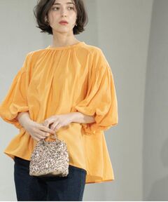 OPAQUE.CLIP / オペーク ドット クリップ シャツ・ブラウス | バルーンスリーブブラウス【洗濯機洗い可】