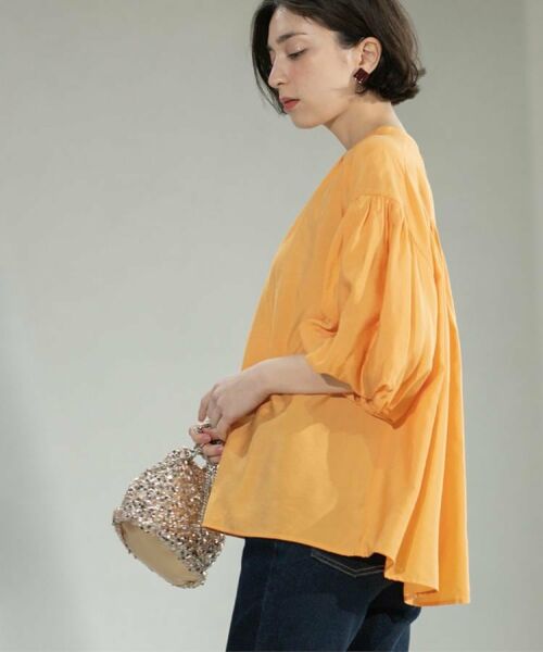 OPAQUE.CLIP / オペーク ドット クリップ シャツ・ブラウス | バルーンスリーブブラウス【洗濯機洗い可】 | 詳細18