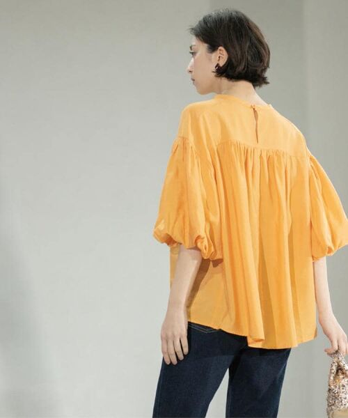 OPAQUE.CLIP / オペーク ドット クリップ シャツ・ブラウス | バルーンスリーブブラウス【洗濯機洗い可】 | 詳細19