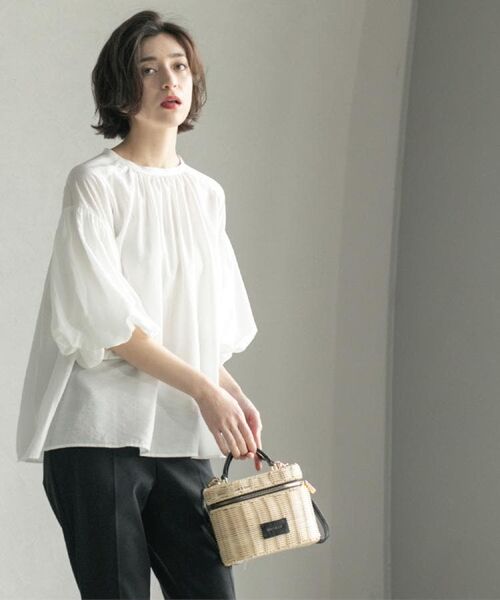 OPAQUE.CLIP / オペーク ドット クリップ シャツ・ブラウス | バルーンスリーブブラウス【洗濯機洗い可】 | 詳細9