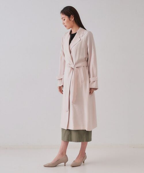 OPAQUE.CLIP / オペーク ドット クリップ トレンチコート | 《大人百花掲載》リラクシートレンチコート【洗える】 | 詳細11