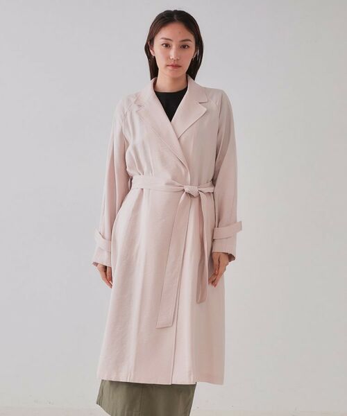 OPAQUE.CLIP / オペーク ドット クリップ トレンチコート | 《大人百花掲載》リラクシートレンチコート【洗える】 | 詳細13