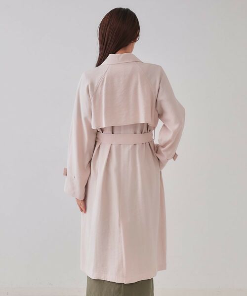 OPAQUE.CLIP / オペーク ドット クリップ トレンチコート | 《大人百花掲載》リラクシートレンチコート【洗える】 | 詳細15