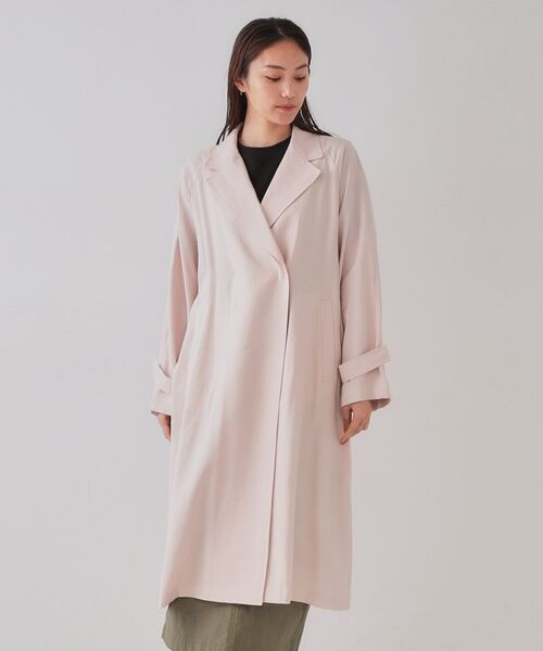リラクストレンチコート THE RERACS│ザ・リラクス / THE TRENCH PONCHO(BLACK)