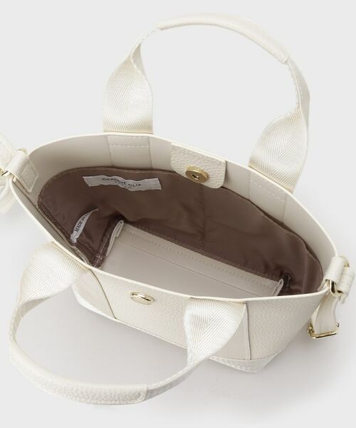 OPAQUE.CLIP / オペーク ドット クリップ ショルダーバッグ | 【長さ調整可能】シュリンク合皮コンビミニショルダーバッグ | 詳細16