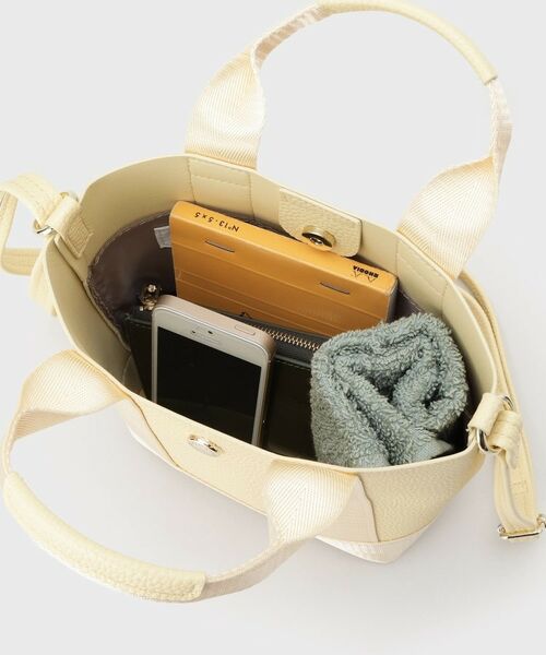 OPAQUE.CLIP / オペーク ドット クリップ ショルダーバッグ | 【長さ調整可能】シュリンク合皮コンビミニショルダーバッグ | 詳細20