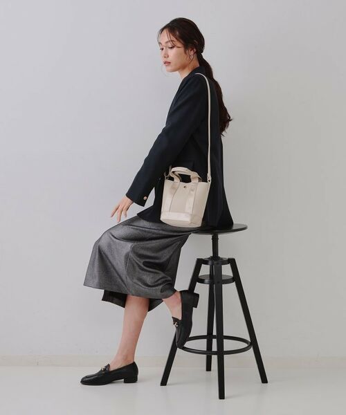 OPAQUE.CLIP / オペーク ドット クリップ ショルダーバッグ | 【長さ調整可能】シュリンク合皮コンビミニショルダーバッグ | 詳細6