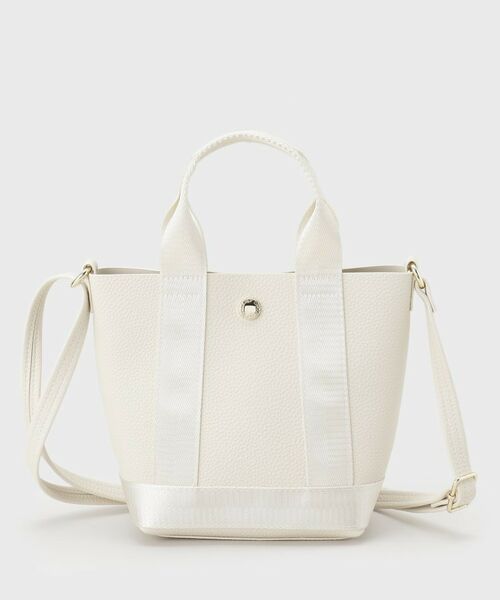 OPAQUE.CLIP / オペーク ドット クリップ ショルダーバッグ | 【長さ調整可能】シュリンク合皮コンビミニショルダーバッグ | 詳細9