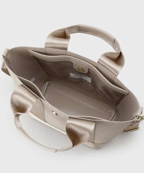 OPAQUE.CLIP / オペーク ドット クリップ ショルダーバッグ | 【2WAY】シュリンク合皮コンビミドルショルダーバッグ | 詳細14