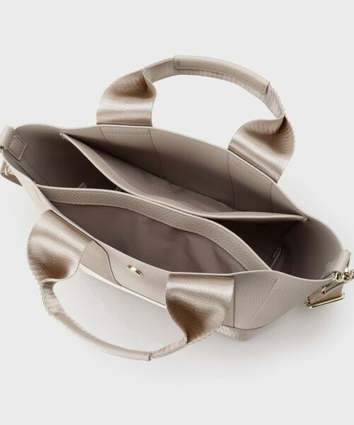 OPAQUE.CLIP / オペーク ドット クリップ ショルダーバッグ | 【2WAY】シュリンク合皮コンビミドルショルダーバッグ | 詳細18