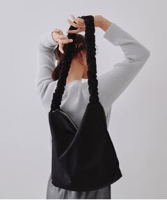 OPAQUE.CLIP / オペーク ドット クリップ ショルダーバッグ | 【2WAY／A4サイズ対応】ドロストギャザーフリルハンドルワンショルダーバッグ