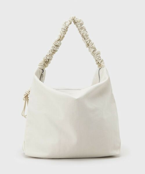 OPAQUE.CLIP / オペーク ドット クリップ ショルダーバッグ | 【2WAY／A4サイズ対応】ドロストギャザーフリルハンドルワンショルダーバッグ | 詳細14