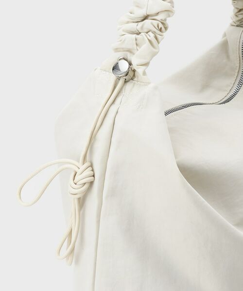 OPAQUE.CLIP / オペーク ドット クリップ ショルダーバッグ | 【2WAY／A4サイズ対応】ドロストギャザーフリルハンドルワンショルダーバッグ | 詳細24