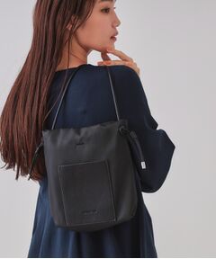 OPAQUE.CLIP / オペーク ドット クリップ ショルダーバッグ | 【長さ調整可能】巾着ドロストーリングミニショルダーバッグ