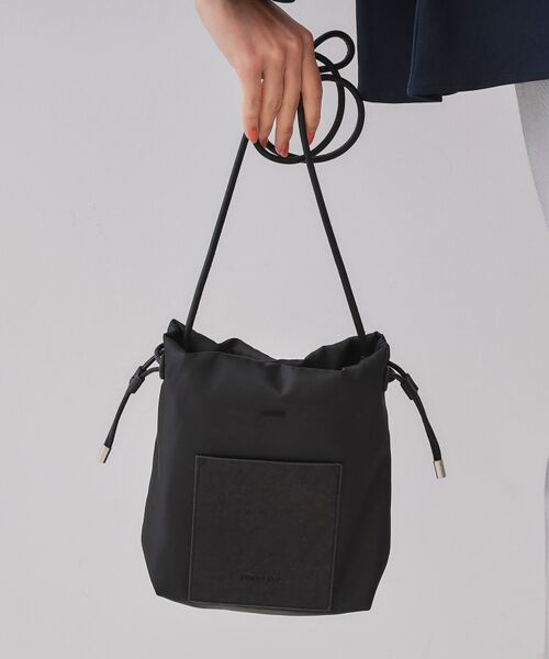 OPAQUE.CLIP / オペーク ドット クリップ ショルダーバッグ | 【長さ調整可能】巾着ドロストーリングミニショルダーバッグ | 詳細1