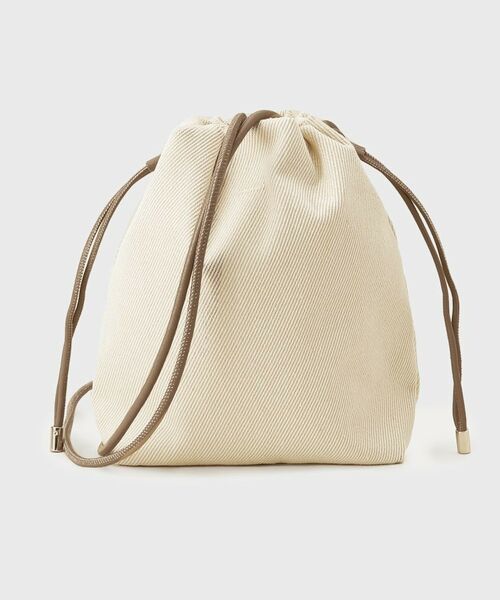 OPAQUE.CLIP / オペーク ドット クリップ ショルダーバッグ | 【長さ調整可能】巾着ドロストーリングミニショルダーバッグ | 詳細15