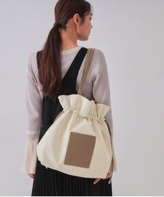 OPAQUE.CLIP / オペーク ドット クリップ トートバッグ | 【A4サイズ対応】巾着ドロストーリングトートバッグ