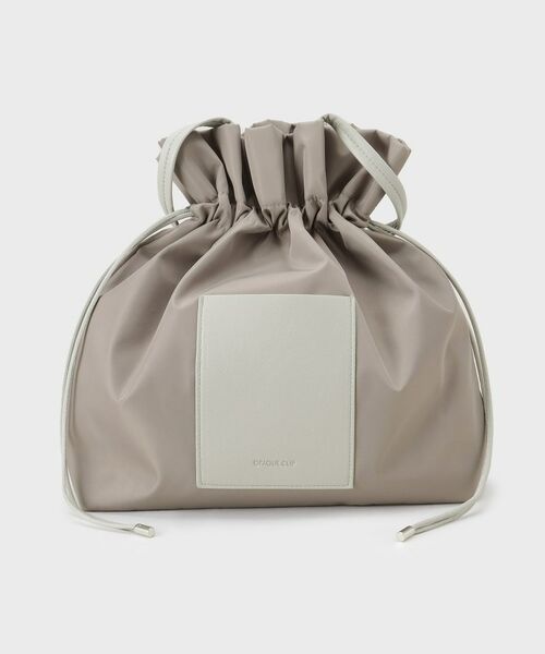 OPAQUE.CLIP / オペーク ドット クリップ トートバッグ | 【A4サイズ対応】巾着ドロストーリングトートバッグ | 詳細11