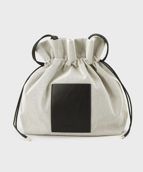 OPAQUE.CLIP / オペーク ドット クリップ トートバッグ | 【A4サイズ対応】巾着ドロストーリングトートバッグ | 詳細12