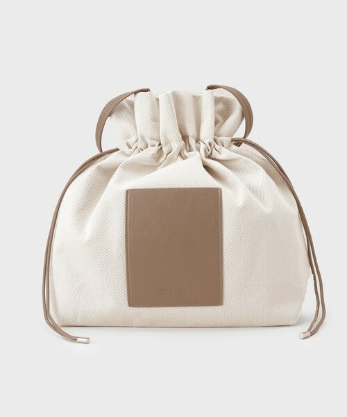 OPAQUE.CLIP / オペーク ドット クリップ トートバッグ | 【A4サイズ対応】巾着ドロストーリングトートバッグ | 詳細13