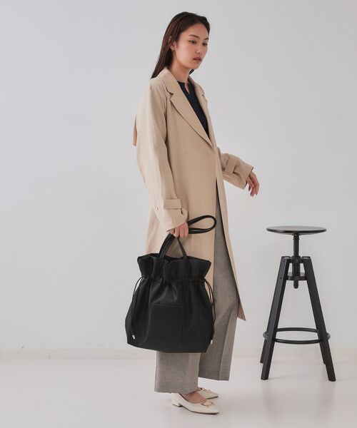 OPAQUE.CLIP / オペーク ドット クリップ トートバッグ | 【A4サイズ対応】巾着ドロストーリングトートバッグ | 詳細2