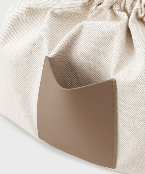 OPAQUE.CLIP / オペーク ドット クリップ トートバッグ | 【A4サイズ対応】巾着ドロストーリングトートバッグ | 詳細23