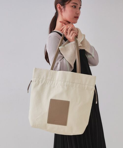 OPAQUE.CLIP / オペーク ドット クリップ トートバッグ | 【A4サイズ対応】巾着ドロストーリングトートバッグ | 詳細8