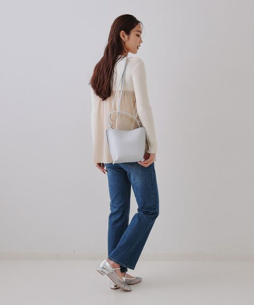 OPAQUE.CLIP / オペーク ドット クリップ ショルダーバッグ | 【2WAY】バイカラーワンハンドルミニショルダーバッグ | 詳細2