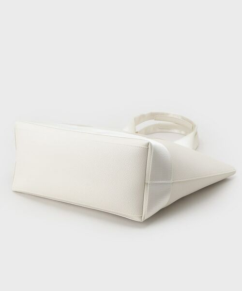 OPAQUE.CLIP / オペーク ドット クリップ トートバッグ | 【A4サイズ対応】シュリンク合皮コンビビッグトートバッグ | 詳細12