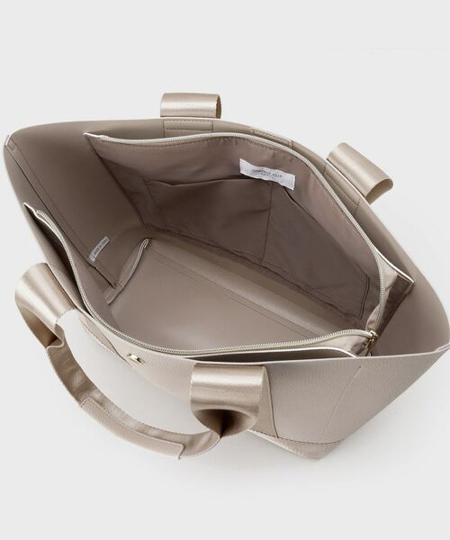 OPAQUE.CLIP / オペーク ドット クリップ トートバッグ | 【A4サイズ対応】シュリンク合皮コンビビッグトートバッグ | 詳細14