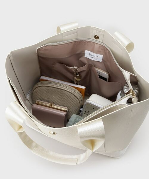 OPAQUE.CLIP / オペーク ドット クリップ トートバッグ | 【A4サイズ対応】シュリンク合皮コンビビッグトートバッグ | 詳細16