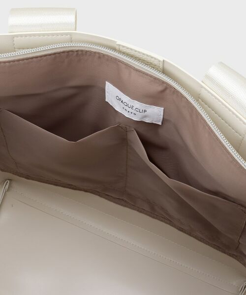 OPAQUE.CLIP / オペーク ドット クリップ トートバッグ | 【A4サイズ対応】シュリンク合皮コンビビッグトートバッグ | 詳細18
