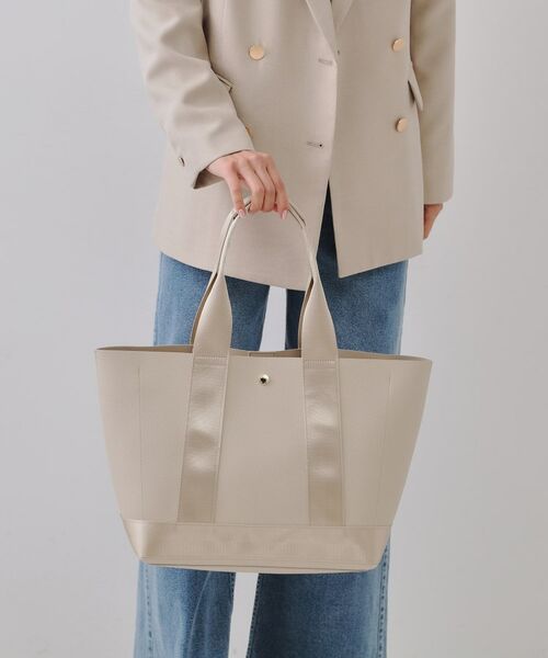 OPAQUE.CLIP / オペーク ドット クリップ トートバッグ | 【A4サイズ対応】シュリンク合皮コンビビッグトートバッグ | 詳細3