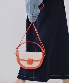 OPAQUE.CLIP / オペーク ドット クリップ ショルダーバッグ | 【2WAY】キャンバストリミングデザインバッグ