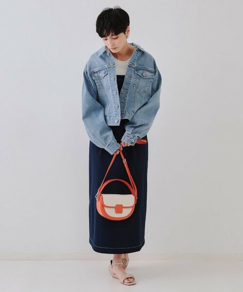 OPAQUE.CLIP / オペーク ドット クリップ ショルダーバッグ | 【2WAY】キャンバストリミングデザインバッグ | 詳細6