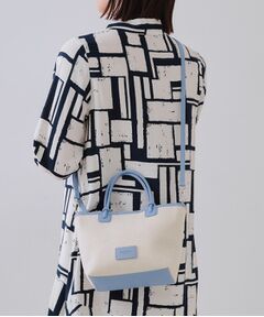 OPAQUE.CLIP / オペーク ドット クリップ トートバッグ | 【2WAY】キャンバストリミングトートバッグ