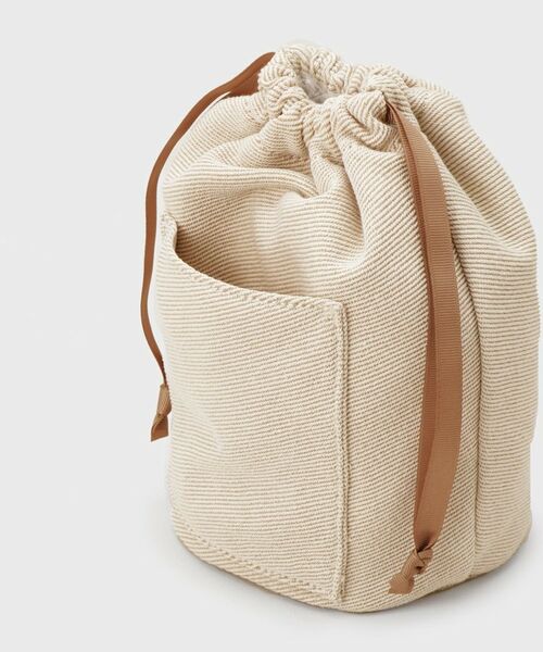 OPAQUE.CLIP / オペーク ドット クリップ ハンドバッグ | 【2WAY】バンブーハンドルデザインショルダーバッグ | 詳細21