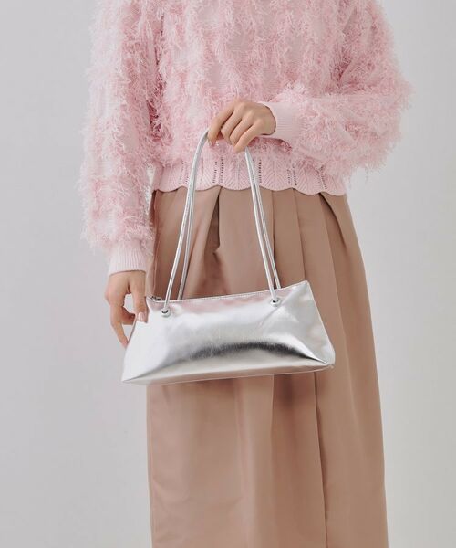 OPAQUE.CLIP / オペーク ドット クリップ ショルダーバッグ | オイル調合皮ワイドデザインバッグ | 詳細5