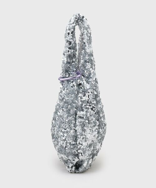 OPAQUE.CLIP / オペーク ドット クリップ ハンドバッグ | 【ハート型カラビナ付】スパンコールハンドバッグ | 詳細7